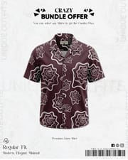 PSH4 Men's Premium China  Printed Casual Shirt_img_1