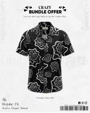 PSH5 Men's Premium China  Printed Casual Shirt_img_0