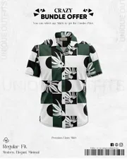 PSH7 Men's Premium China  Printed Casual Shirt_img_0