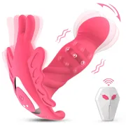 Wearable Panty Anal Vibrator 9 Wiggling Dildo Male Prostate Stimulator Massager Vibrating Butt Plug Adult Sex Toys for Men_img_0