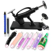 Sex Machine for Woman Adjustable Masturbating Pumping SexTooys for Men Adult Toys Upgrade Vibrator Dildo_img_6