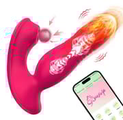 App Remote Control 9 Vibrating Sucker Thrusting Dildo G Spot Vibrator Nipple Vibrator Adult Sex Toys for Woman Female Couple_img_0