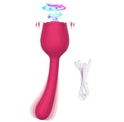 Rose Vibrator Toys Dildos Sucking Vibrator for Women Clitoris Stimulation Vaginal Massager Sex Toys for Adults 18 Sucker Machine_img_0