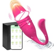 Wireless Bluetooth APP G Spot Vibrator for Women Telescopic Dildo Clitoris Stimulator Vagina Love Egg Panties Sex Toys for Adult_img_0