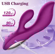 10 Powerful Vibration Modes Rabbit Vibrator G Spot Massager Clitoris Stimulator for Women Sex Toys Shop Adults Goods for Female_img_1