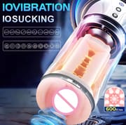 Automatic Male Powerful Sucking Vibration Masturbation Machine 3D Simulation Channel Penis Delay Exercise Machine Adult Sex Toy_img_0