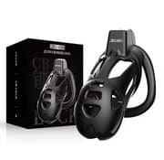 Openable Ring Design Male Urethral Chastity Device Penis Ring Vent Hole Cock Cage CB Lock with 3 Size Sex Toys_img_0