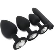 Soft Silicone Anal Butt Plug Men Prostate Massager Adult Gay Products Ass Stuffed Mini Bullet Vibrator Sex Toy for Couples_img_0