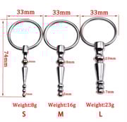 Male Penis plug Sex toys Stainless steel Catheter Urethral Dilation Horse Eye Stick Urine plugging rod Adult Games Masturbator_img_0