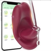 App Remote Control Tongue Vibrator Wearable G Spot Butterfly Vibrators 10 Modes Clitoris Massager Couples Sex Toys  for Women_img_0