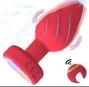 Luminous Anal Plug Vibrators Ring Remote Control Prostate Massager Vaginal Butt Plug Stimulator Adult Couples Sex Toys for Women_img_0