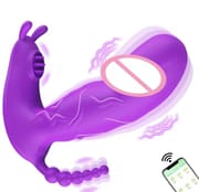 Wearable 3 In 1 Panty Vibrator APP Control G Spot Massager Dildo Clitoral  Stimulator Anal Pleasure  for Women Couples Adults 18_img_2