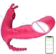 Wearable 3 In 1 Panty Vibrator APP Control G Spot Massager Dildo Clitoral  Stimulator Anal Pleasure  for Women Couples Adults 18_img_1