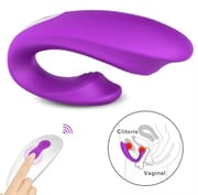 Rechargeable Clitoral Vibrator with 9 Powerful Vibrations Wireless Remote Clit Vaginal G Spot Stimulator Adult Sex Toy for Women_img_0