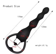 Anal Vibrator Sex Toy for Women Anal Beads Vibrators Gay Prostate Massage Smooth Butt Soft Silicone Plugs Dildo Couple Sex Goods_img_1