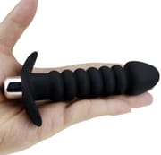 Anal Butt Plug Dildo Vibrator Prostate Massage Bead Single Vibration Modes Stimulator Butt Plug Sex Toy for Men Women Couples_img_1