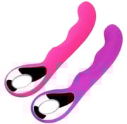 10 Speed USB Rechargealbe Magic Wand Massager Dildo Vibrators Dual Clitoris Stimulator G Spot Vibrator Adults Sex Toys for Woman_img_0