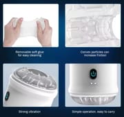 Blowjob Male Maturbator Adult Sex Toys for Men Open-Ended Vibrating Hands Free Stroker Penis Vibrator Trainer Sexual Pleasure_img_2