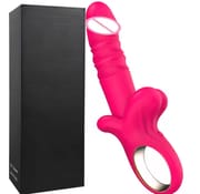 hrusting Dildo Vibrator Clitoris G-Spot Anal Stimulator Masturbator Fast Orgasm Mouth Shaped Sex Toy for Couples Pleasure_img_2