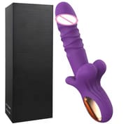 hrusting Dildo Vibrator Clitoris G-Spot Anal Stimulator Masturbator Fast Orgasm Mouth Shaped Sex Toy for Couples Pleasure_img_1
