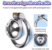 Super Small Male Chastity Device Metal Cock Cage Penis Bondage Urethral Lock Slave BDSM Sex Toys for Men Adult Chastity_img_2