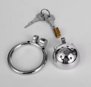 Super Small Male Chastity Device Metal Cock Cage Penis Bondage Urethral Lock Slave BDSM Sex Toys for Men Adult Chastity_img_4