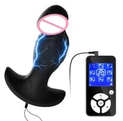 Electric Shock Anal Dildo Butt Plug Prostate Massage Adult Sex Toys For Men Women Clitoris Vagina Stimulation Silicone Analplug_img_0