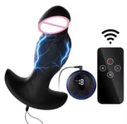 Electric Shock Anal Dildo Butt Plug Prostate Massage Adult Sex Toys For Men Women Clitoris Vagina Stimulation Silicone Analplug_img_1