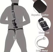 BDSM Anal Hook Collar Gag Bondage Restraints Metal Anal Butt Plug Slave Role Play Sex Toys for Couples SM Adults Sex Games Shop_img_2