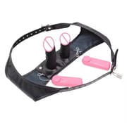 Strapon Double Dildo Vibrator Panties Detachable Vaginal Vibrator Anal Butt Plug Chastity Belt Sex Product for Women Masturbator_img_3