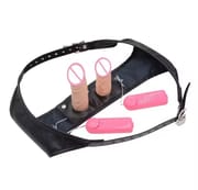 Strapon Double Dildo Vibrator Panties Detachable Vaginal Vibrator Anal Butt Plug Chastity Belt Sex Product for Women Masturbator_img_5