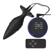 Electric Shock Pulse Anal Plug Beads Stimulator Orgasm Vagina Prostate Massager Butt Plug Female Masturbation Adult Sex Toys_img_2