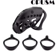 Electric Shock Chastity Cage Wireless Remote Control 3D Printed Resin Cock Cage Lock Lightweight Penis Cage Male Adult Sex Toys_img_1