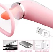 Heating Dildo Tongue Licking Vibrator Nipple Clitoris Sucker Stimulator Oral Sex Vibrating Vagina Masturbator Sex Toys for Women_img_2