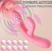 10 Frequency Dual Vibration Soft AV Stick Clitoral Stimulation G spot Massage Female Masturbation Device Sex Toys Adult Product_img_1