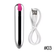 10 Speed Mini Bullet Vibrator Sex Toys for Women Strong Vibration USB Rechargeable G-spot Massager Adult Toy_img_1