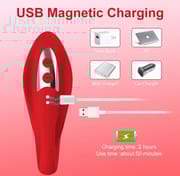 2-in-1 Vibrator G-spot Stimulation Vaginal Massage Teasing Clitoris Two-point Multi-frequency Vibration Adult Female Sex Toy_img_1