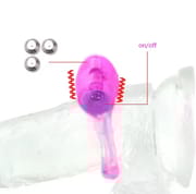 Cock Ring Vibrator Vibrating Rings Clitoral Stimulator Penis Erect Erection Enhance Sex Ability Product Sex Toys for Men_img_1