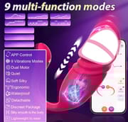 App Remote Control G Spot Vibrators Long Distance Thrusting Vibrating Egg Clitoral Stimulator Sexual Pleasure Sex Toys for Women_img_1