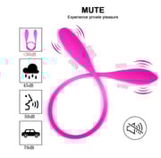 Double Head G Spot Bullet Vibrator Double Sided Silicone Vibrating Egg Ball for Anal Prostate Adult Sex Toy for Women Lesbian_img_3