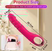 Thrusting Dildo Vibrator G pot Clitoral Anal Stimulator with 10 Thrusting Vibrating Modes Adult Sex Toy for Women Couple_img_2
