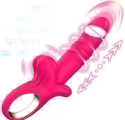 10 Frequency Retractile Vibration AV Rod for Female Masturbator Insertion Dildo Point Anal Clitoral Stimulator Adult Sex Toy_img_0