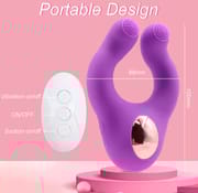 Waterproof Sex Toys For Men Penis Enlarger Lock Fine Masturbate Vibrating Cock Ring Oral Licking Clitoris Stimulator Adult Good_img_2