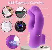Waterproof Sex Toys For Men Penis Enlarger Lock Fine Masturbate Vibrating Cock Ring Oral Licking Clitoris Stimulator Adult Good_img_3