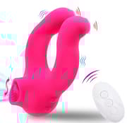 Waterproof Sex Toys For Men Penis Enlarger Lock Fine Masturbate Vibrating Cock Ring Oral Licking Clitoris Stimulator Adult Good_img_5