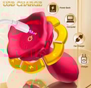 Vibrating Rose Butt Plug APP Remote Control Vibrators 9 Modes Waterproof Silicone Anal Plug Adult Sex Toys Vibrator For Beginner_img_4