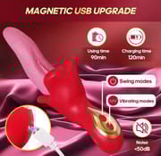 Realistic Licking Tongue Vibrator Clit Vaginal Stimulator Masturbator Dildo 9 Swing & Vibrating Sex Toys for Women Adult Female_img_4