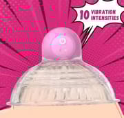 Nipple Vibrator Sex Toys for Women Nipple Clamps Sucking Stimulator Massager with 10 Powerful Modes Adult Toy Breast Stimulator_img_2