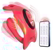 Couples App Remote Control Wearable Panty Vibrator Masturbation Tool with Rabbit Stimulator for G Spot Clitoral Penis Pleasure_img_0
