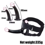 penis Pants with Anal Dildo Hollow Penis Plug Silicone for Woman Men Underwear Panties Chastity Belt Sex Adult Toys for Lesbian_img_4